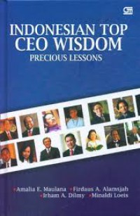 Image of Indonesia Top CEO WISDOM : Precious Lessons
